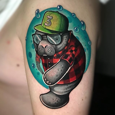 Jay Blackburn - Hipster Manatee 